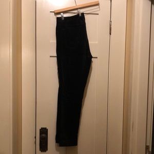 Loft velveteen skinny jeans modern fit 31/12 black